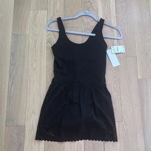 Yogalicious lux Black Women's tennis dress xs